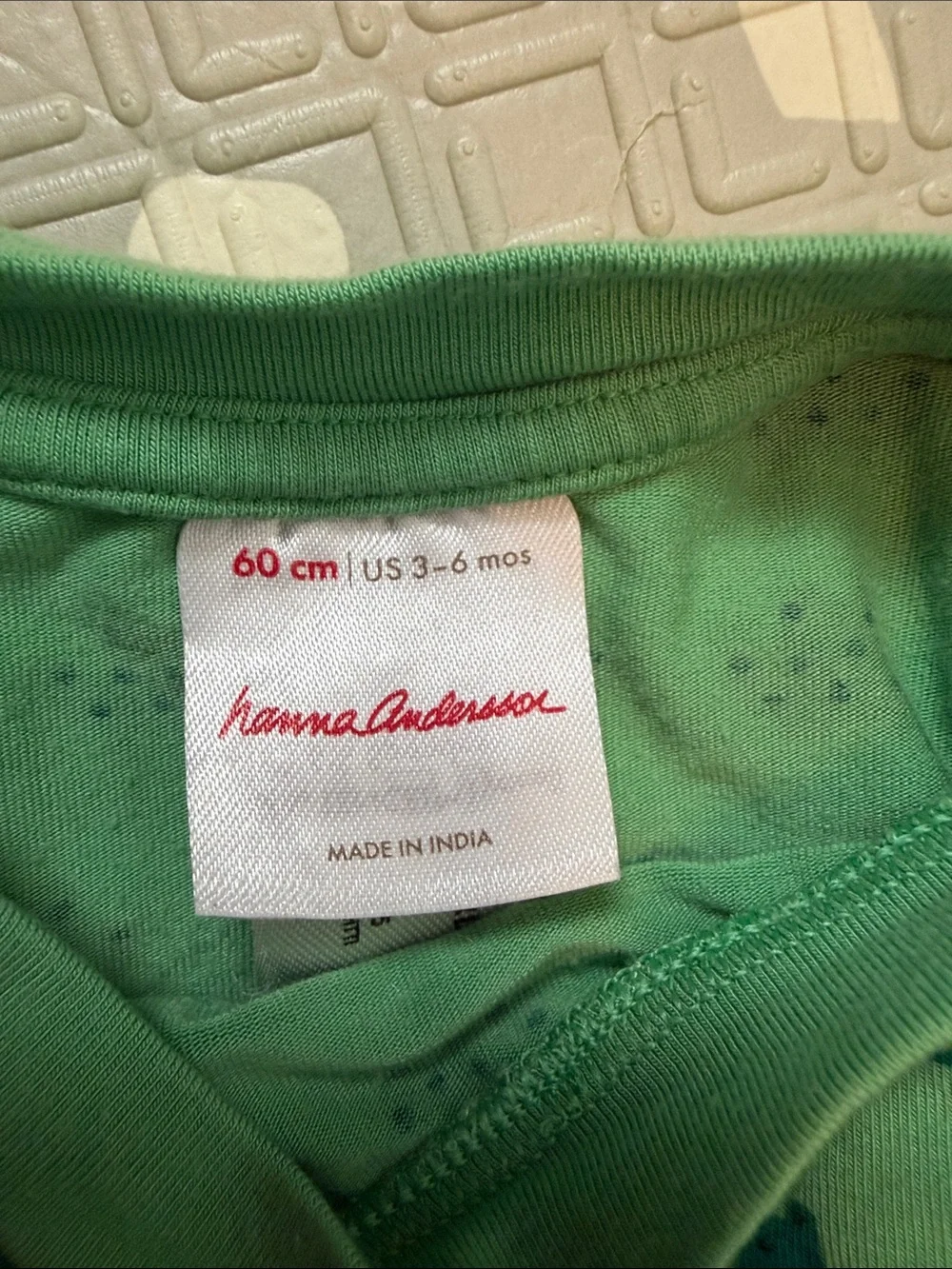 Hanna Andersson Green Frog & Stripe Shorts Set